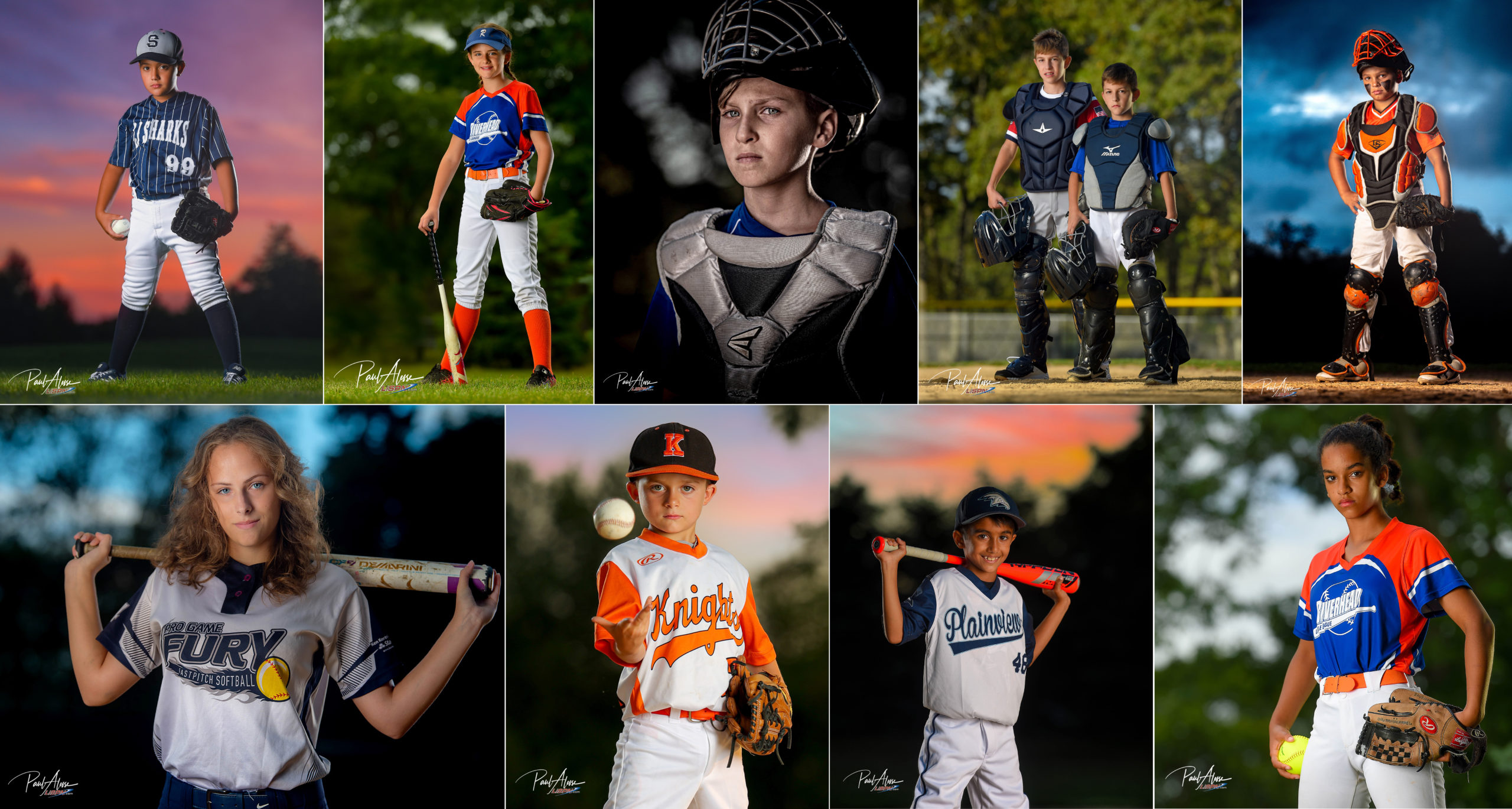 baseball team photography